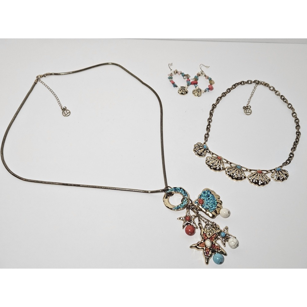 Nautical Jewelry Set Starfish Shell Coastal Grandma Mermaidcore Y2K Boho
